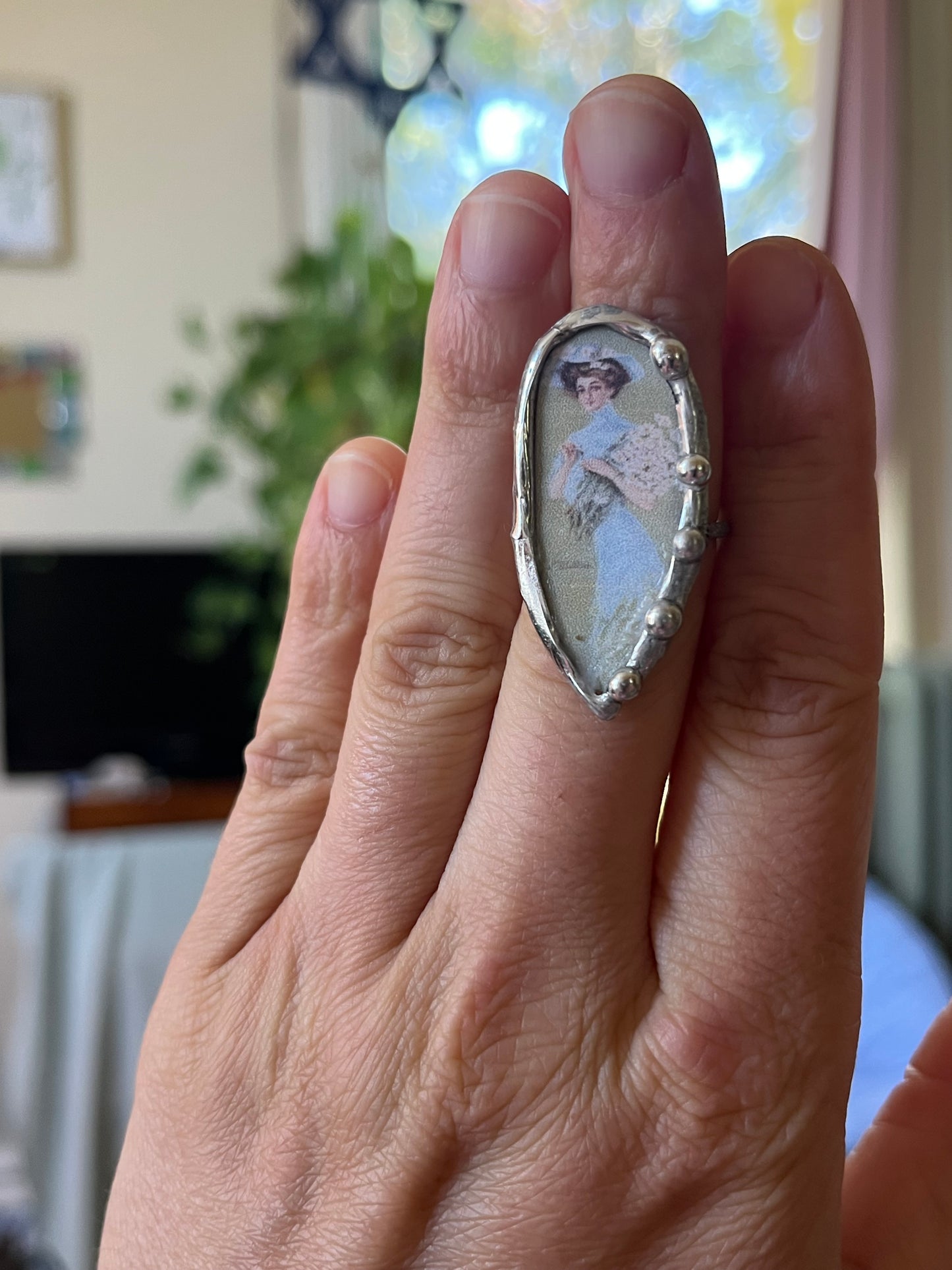 Vintage Woman Ring Size 6.5