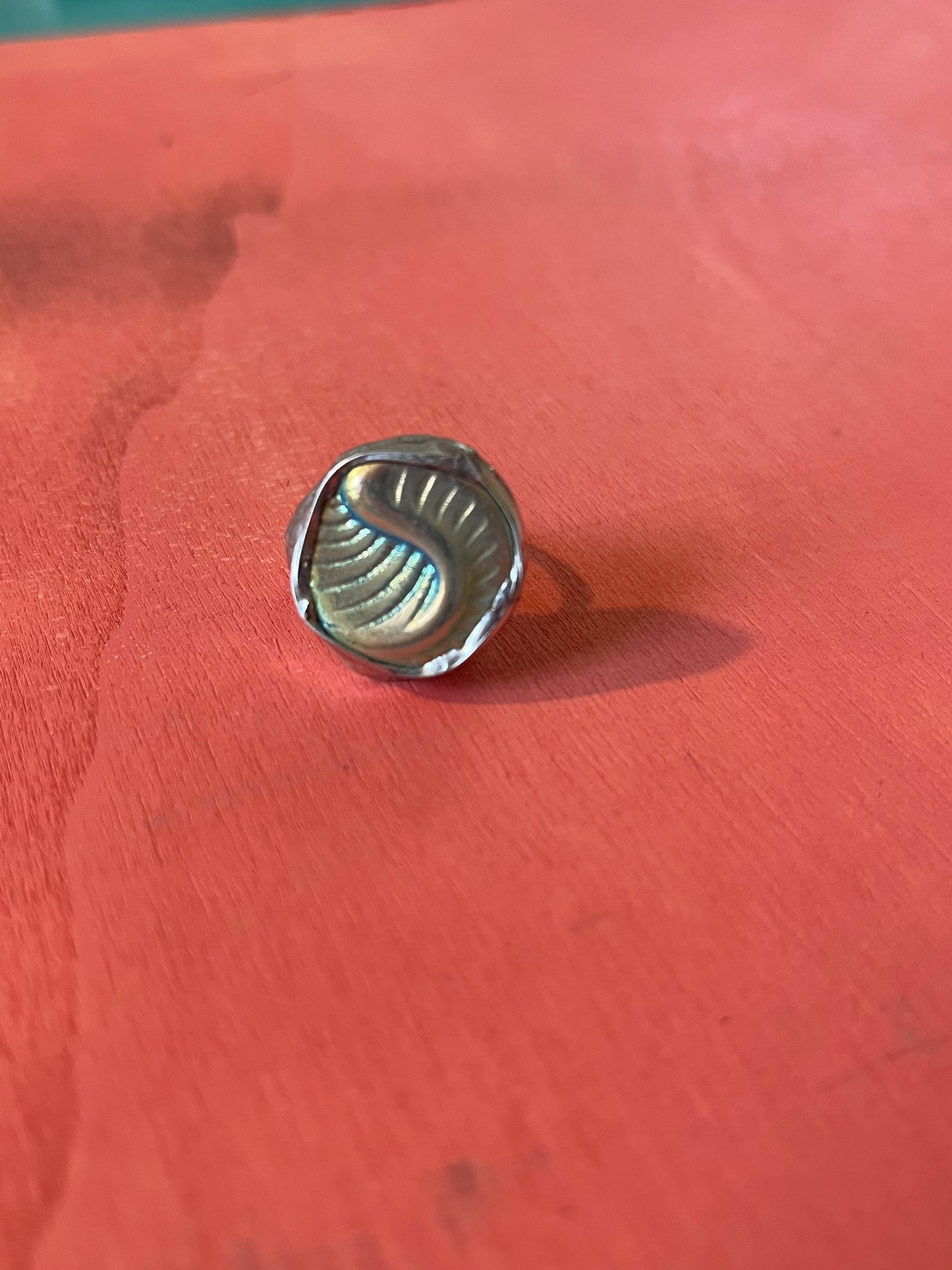 Czech Glass Ring Size 6.5